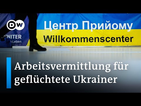 Job Aid Ukraine - Jobportal vermittelt geflüchtete Ukrainer | DW Nachrichten