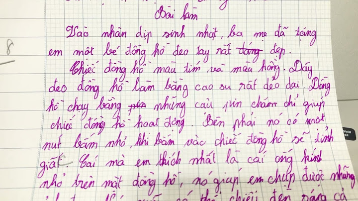 Các bài văn tả cái đồng hồ đeo tay năm 2024