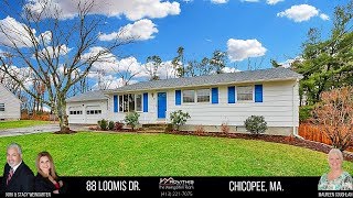 88 Loomis Dr  Chicopee Ma. 01020