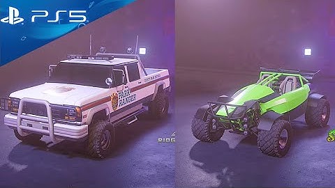 Park Ranger Truck, Skorpion Off-Roader - Saints Row (PS5) Car Customization Gameplay