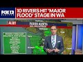 10 WA rivers expected to reach major flood stage | FOX 13 Seattle