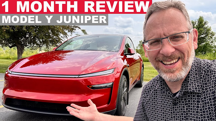 Tesla Model Y Juniper 1 Month Review - The Good and the Bad