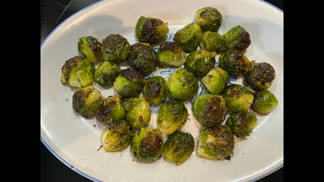 Easy Oven Roasted Brussel Sprouts Recipe YouTube