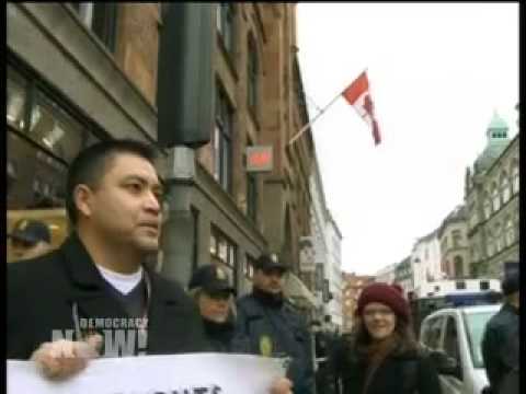 Indigenous Peoples of Canada March on Canadian Emb...