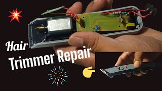 Hair Trimmer Repair 👉 How To Repair Hair Trimmer