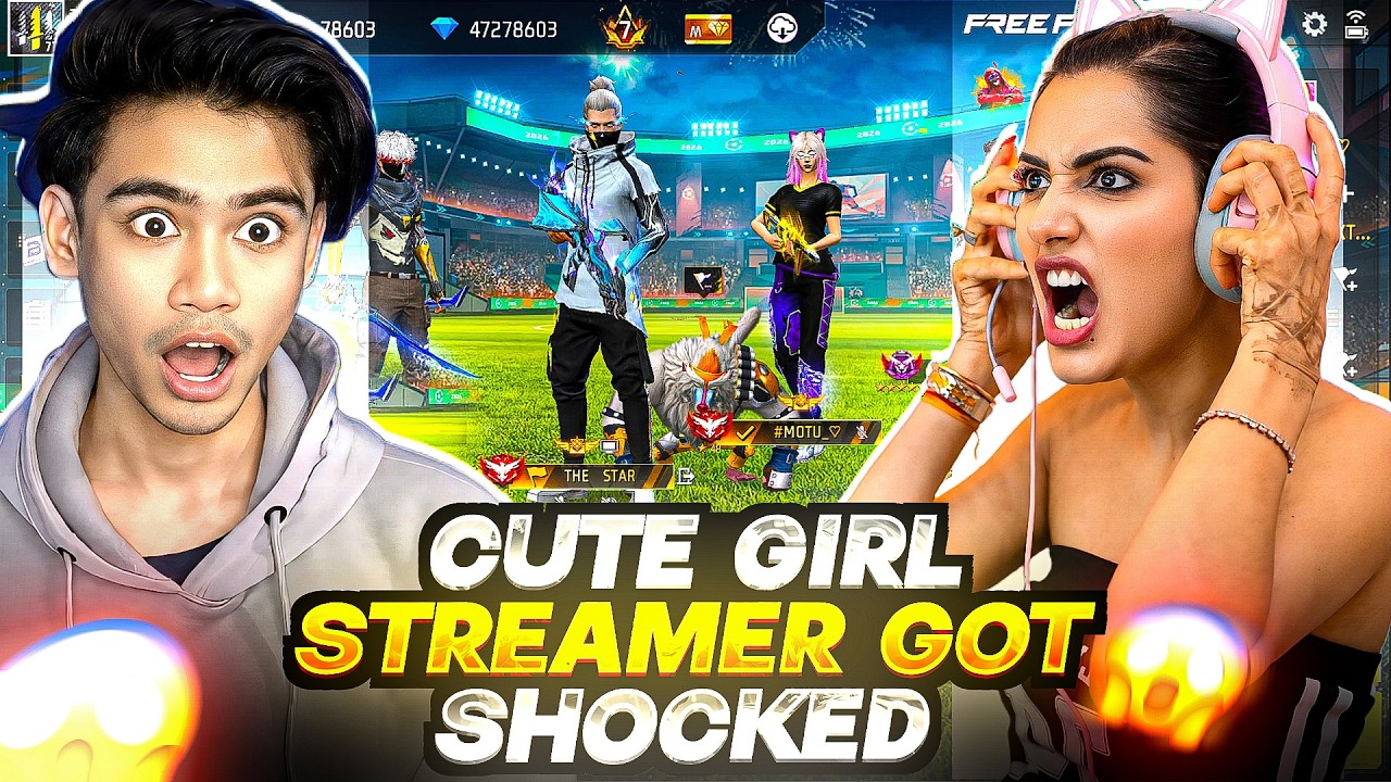 CUTE GIRL STREAMER GOT ANGRY | THE STAR