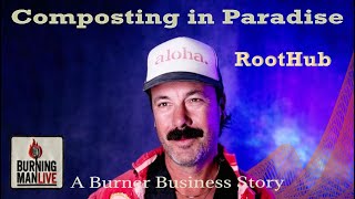 Composting in Paradise - RootHub - Ep 124
RootHub (aka Aloha) weaves the core values and shared struggle of building Black Rock City and his work in Hawai‘i. He draws inspiration from the Hawaiian people’s concept of kuleana (responsibility to the land and community).
When he’s not building BRC with DPW, or playing music to amplify people’s stories, he’s diverting food waste from landfills and incinerators into much needed, nutrient-dense soil for growing food. He does this through his companies. The names say it all:
· Full Circle Solutions Hawaii
· Leftover Love Company (We love your leftovers)
Hear how ingenuity learned on the playa—along with a sense of humor—allows him to overcome hurdles and create meaningful change in BRC and in Hawai’i, even with the naive tourists.
Through sweet story and song, he shares how to combine innovation with tradition, to lift the stone without lifting the weight of the stone.
🌱 LIVE.BURNINGMAN.ORG 🌿 Composting in Paradise - RootHub - Ep 124