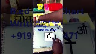 Hindi Teaching Aids | Chart Writing +919566315471 #crafts #teaching #teacherlife #teachertraining