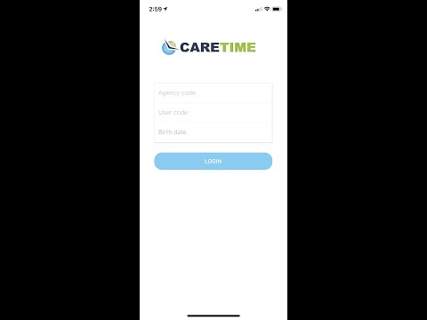 CareTime Home Care Mobile App 2020