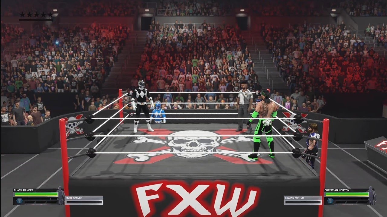 Christian Norton VS The Black Ranger