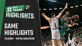 Žalgiris - Virtus | Game Highlights | 2024.03.19