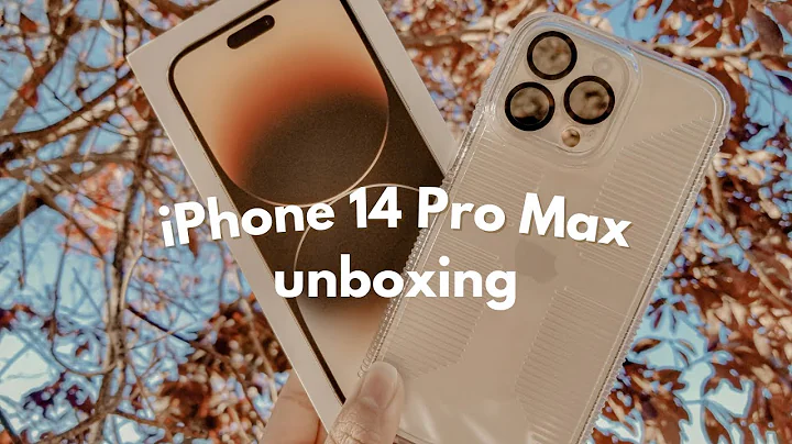 iPhone 14 Pro Max unboxing 🌼 asmr + aesthetic 🍃 256G | gold