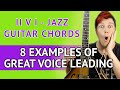 II V I Chord Progression On Guitar - VOICE LEADING for Jazz Guitar