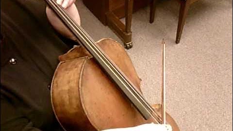 Developing Virtuosity - Cello mini-lesson #1