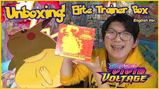 CHONKACHU!! Unboxing Elite Trainer Box Vivid Voltage - Pokemon TCG