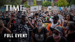 Members of george floyd's family join in a demonstration and march
houston. subscribe to time ►► http://bit.ly/subscribetime get
closer the world en...
