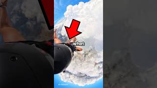 Why SKYDIVING Into a CLOUD is a HUGE MISTAKE! ☁️😱 | #shorts #skydiving #nature