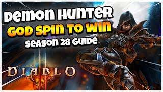 Diablo 3 Spin to Win GoD Demon Hunter Build Guide Season 28!