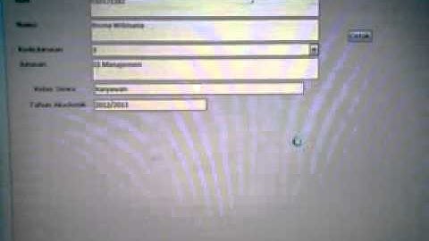 Aplikasi Database Pengolahan Nilai dengan access 2007