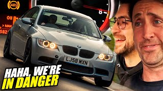 Uh-Oh! Abs Failure In Heavy Traffic! Bmw E92 M3 // Nürburgring