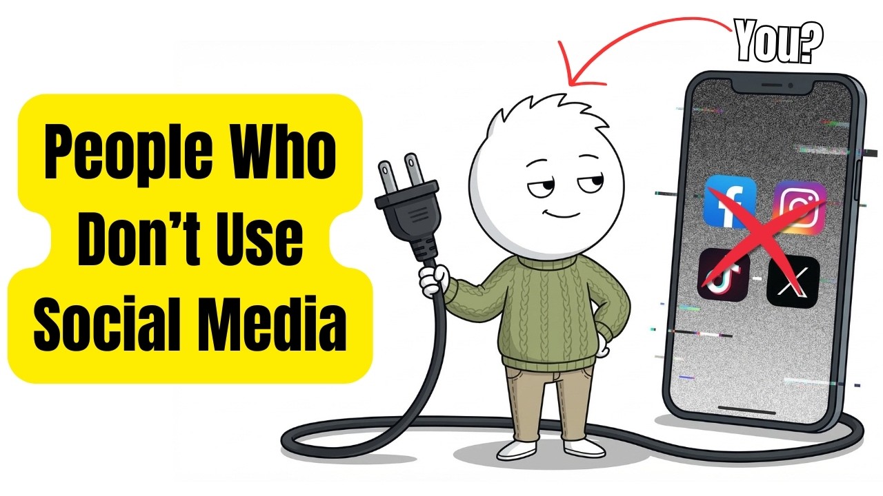 The Psychology of People Who Don't Use Social Media - YouTube