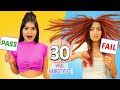 We Tried 30 Viral Hairstyles | Anaysa