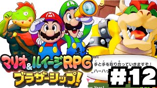 兄弟アクションが癖になる！伝説のRPGの新作やるぞ #11【川鰐グラムのマリオ＆ルイージRPG ブラザーシップ実況】