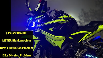 PULSAR RS200 Meter Drop Problem | Pulsar RS200 missing problem
