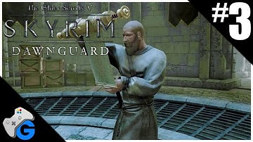 RESCUE A MOTH PRIEST! | Skyrim Dawnguard DLC Lets Play (Part 3)