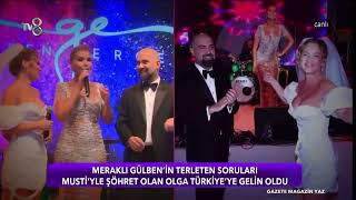 Şarkıcı Olga Napoli  bugün dünya evine girdi