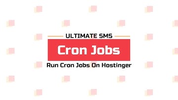 Run Ultimate SMS Cron Jobs On Hostineger