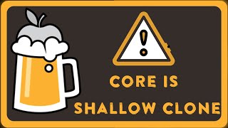 Error: homebrew-core is a shallow clone  - Fix