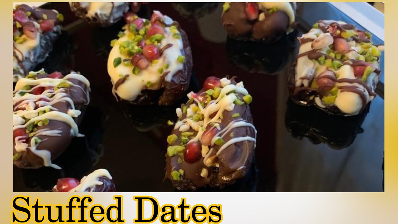 Stuffed Dates | Dates Presentation Ideas | Iftar Special Dates