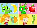 En savoir plus sur les fruits et légumes | Groovy Le dessin animé éducatif martien pour les