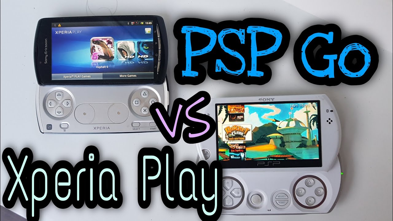 COMPARANDO PSP GO e XPERIA PLAY (SEM FRESCURA, Jogos, Gráficos Specs, VS,  MELHORES MODELOS de TODOS) 