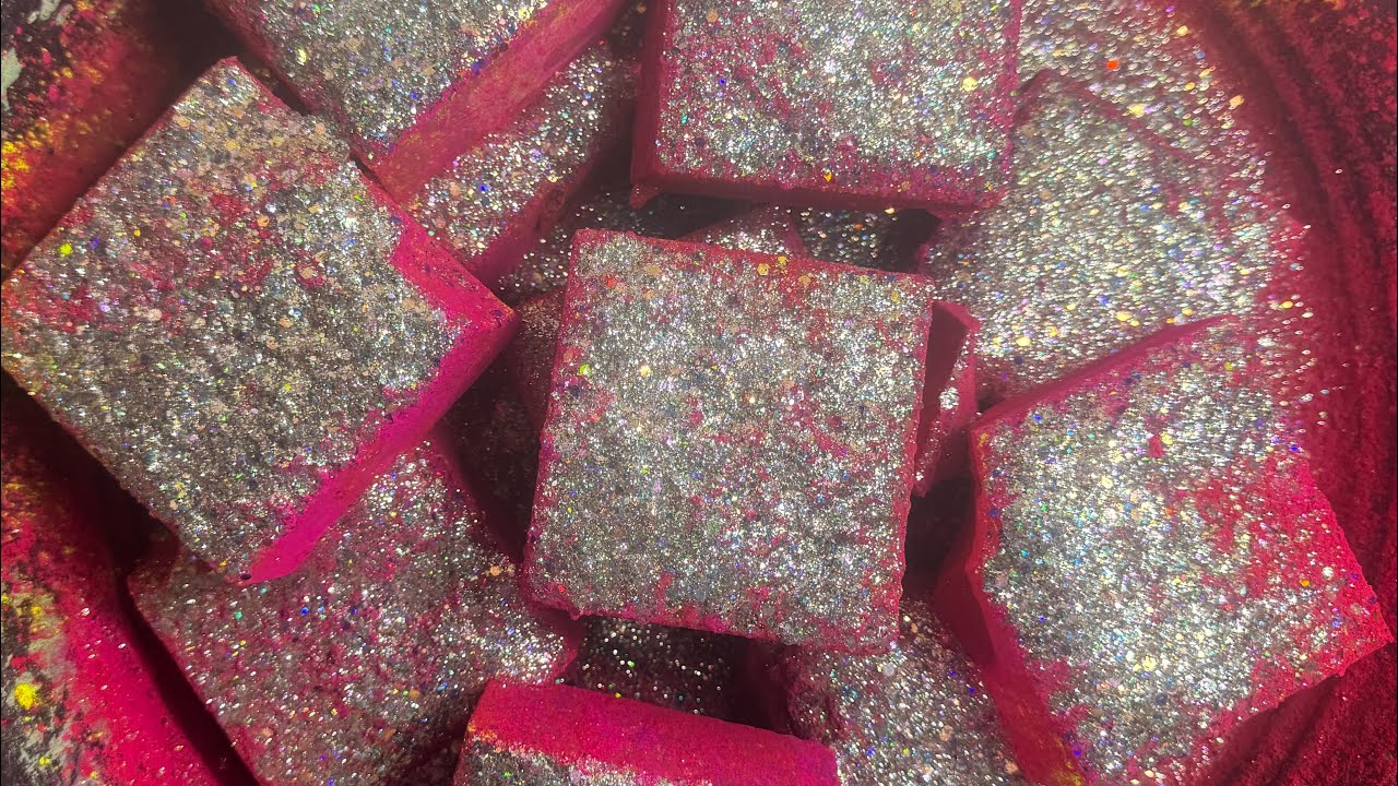 Happy Birthday @AquariusDustASMR 💜🎉| Gym Chalk ASMR | Oddly Satisfying 