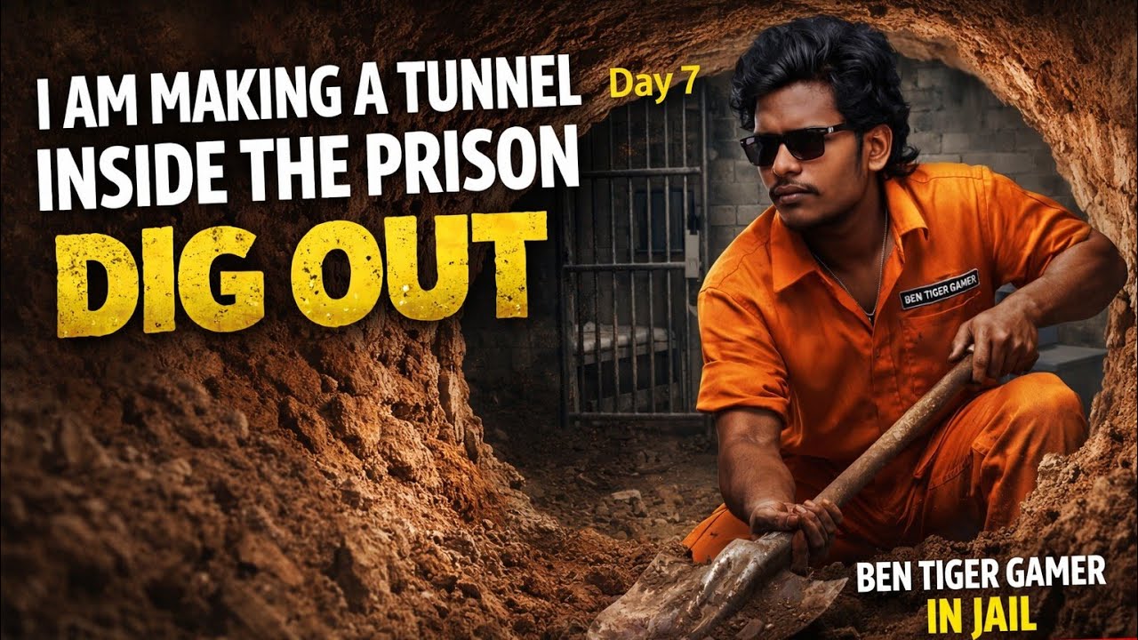 Day 7 I AM MAKING A TUNNEL INSIDE THE PRISON | PRISON ESCAPE SIMULATOR:DIG OUT