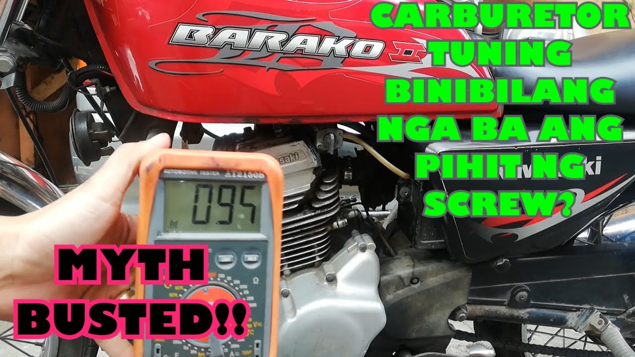 Tamang PAGTONO NG KARBURADOR BINIBILANG NGA BA ANG PIHIT NG SCREW