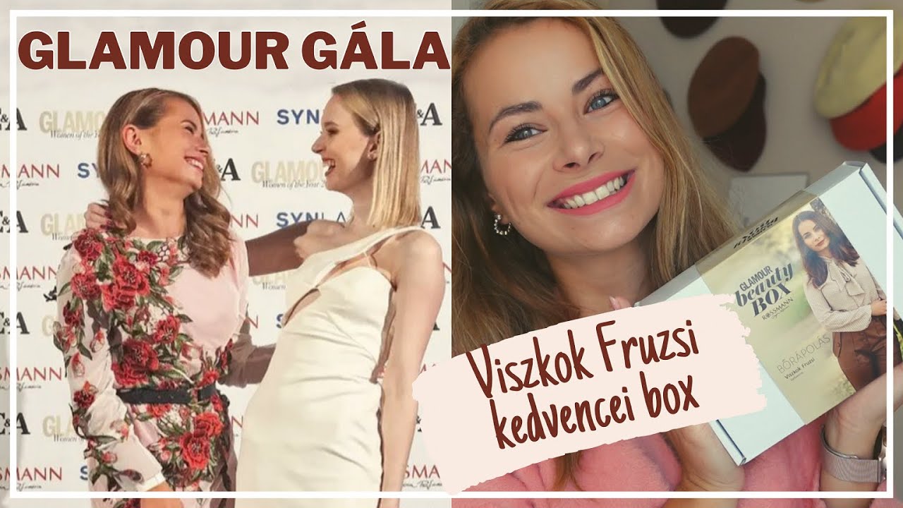 Glamour gála - Itt az új Viszkok Fruzsi kedvencei box | Viszkok Fruzsi