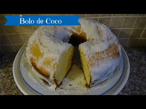 Brazilian Coconut Cake | Bolo de Coco