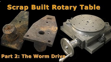 Scrap Built Rotary Table (Part 2)