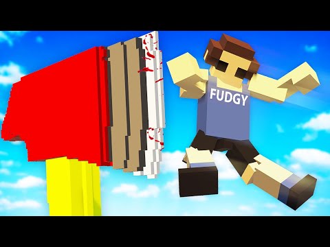 CUTTING My Friend IN HALF... (Teardown Mods Multiplayer)