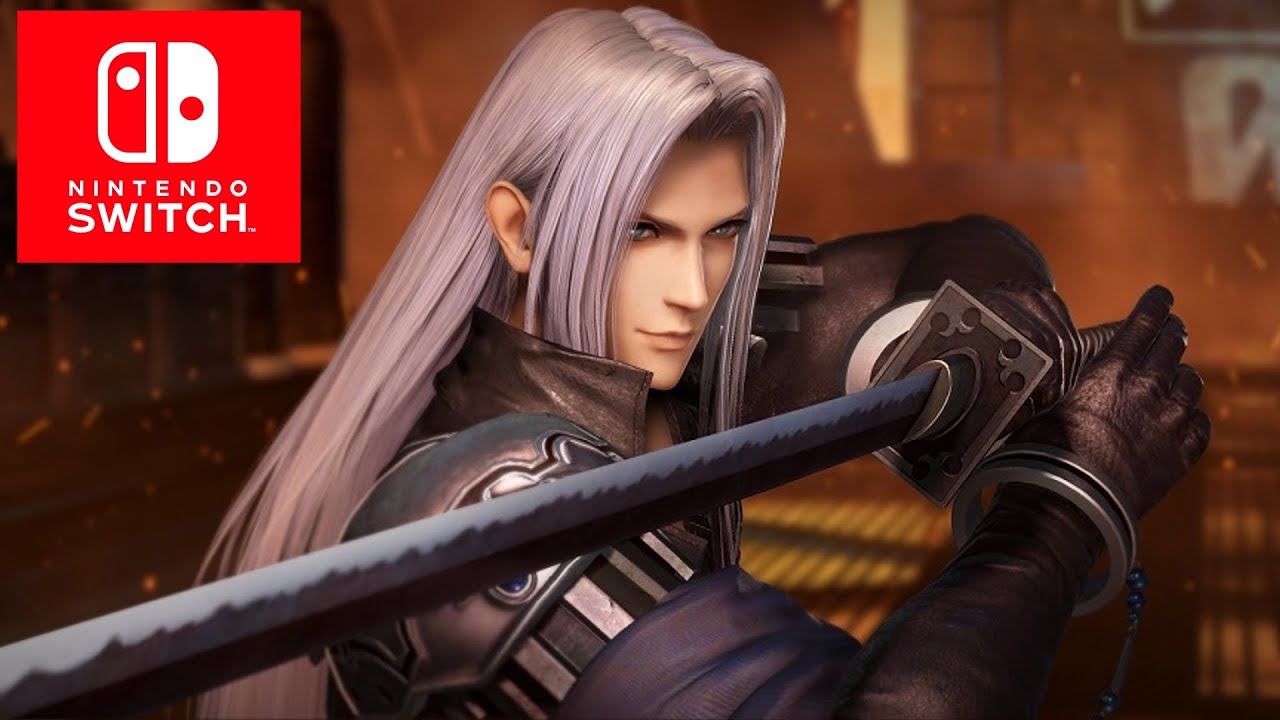 Super Smash Bros Ultimate Sephiroth Reveal Youtube