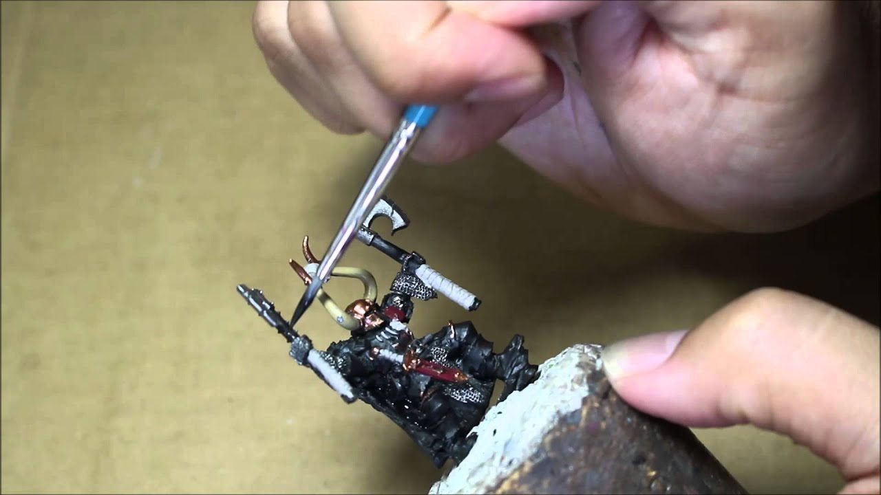 How to Paint Chaos Exalted Hero - Part 1