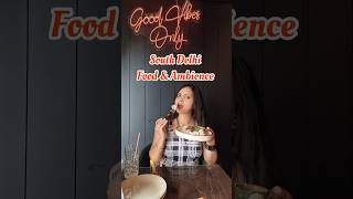 What i eat in cafe #cafe #restaurant #whatieatinaday #food #sakshianand #southdelhi #shortsvideo