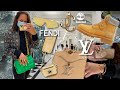 LUXURY SHOPPING VLOG 2020 | Louis Vuitton Volt, Fendi, Jimmy Choo etc.