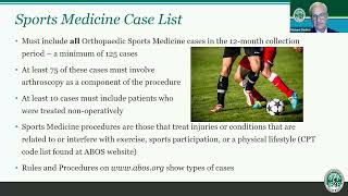 2026 ABOS Subspecialty Examination Webinar
