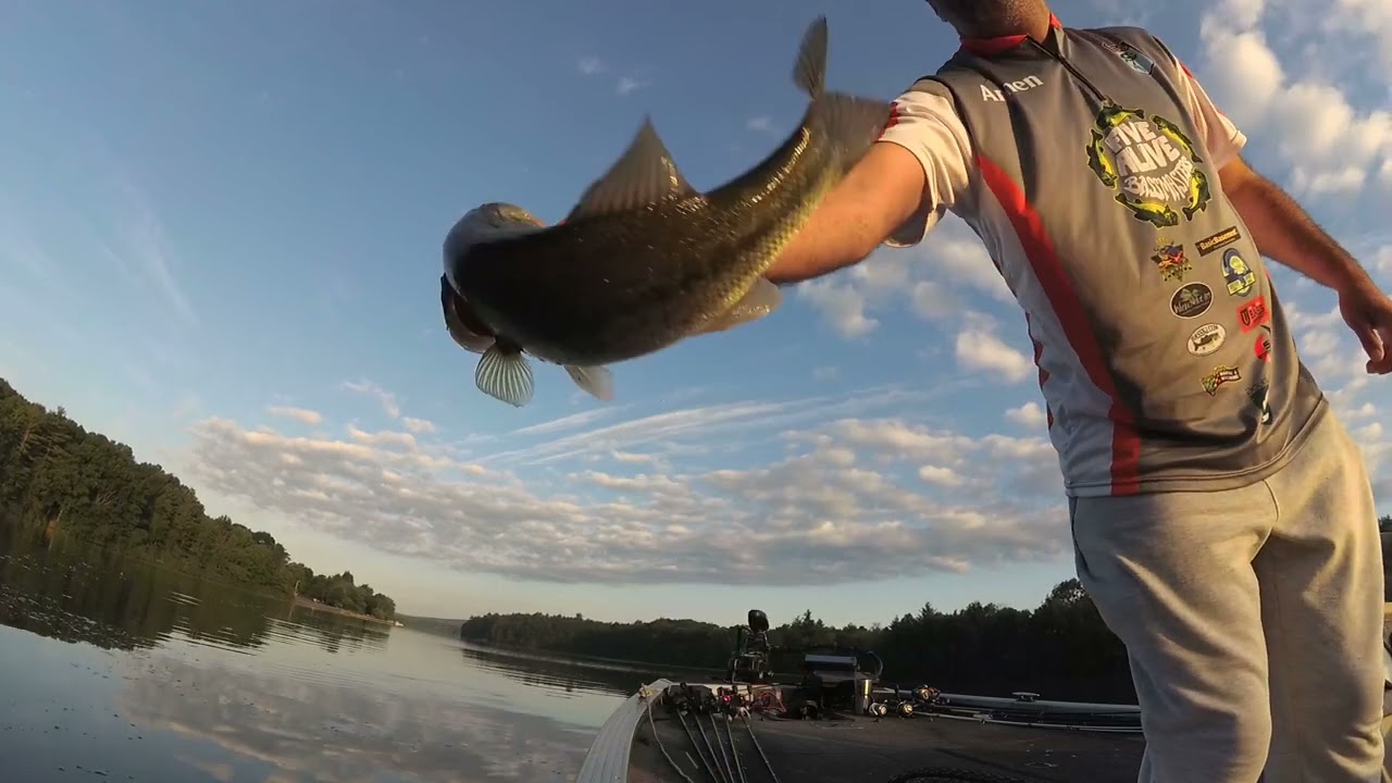Bass Fishing Beltzville Lake PA