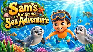 Sam's Amazing Sea Adventure! 🌊 Learn Ocean Animals for Kids