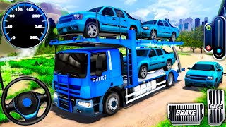 Car Transporter Truck Heavy  Trailer Game - Heavy  Car Carrier 3D Truck 2024 🚛🚛 screenshot 5